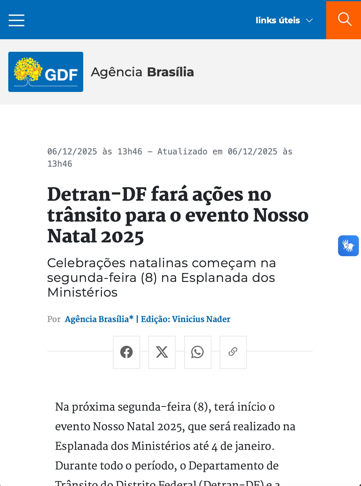 Notícia GDF 1
